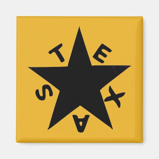 Imán Estrella de Texas (Frente)