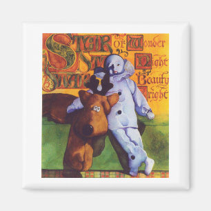 Imán ESTRELLA DE WONDER Square Magnet