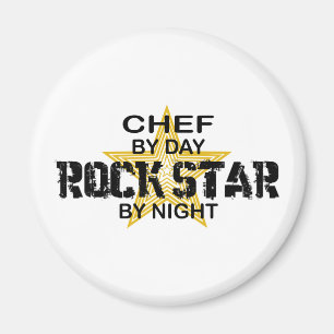 Imán Estrella del rock del cocinero por noche