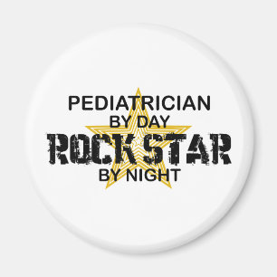 Imán Estrella del rock del pediatra por noche