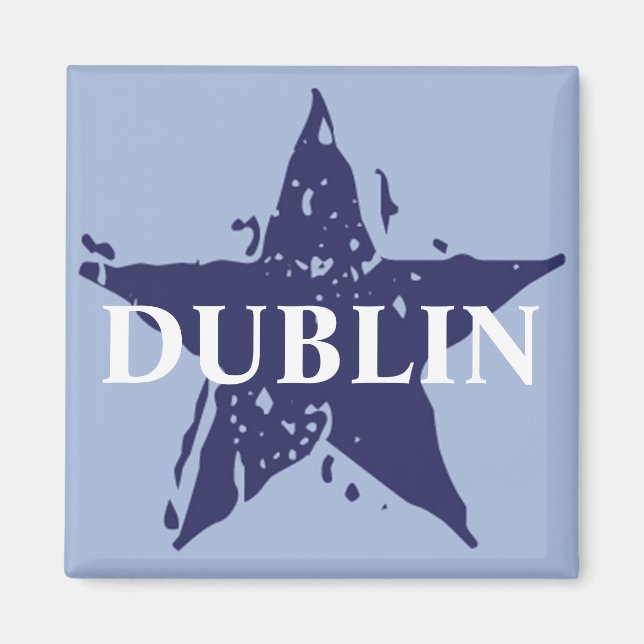 imán estrella DUBLIN (Frente)