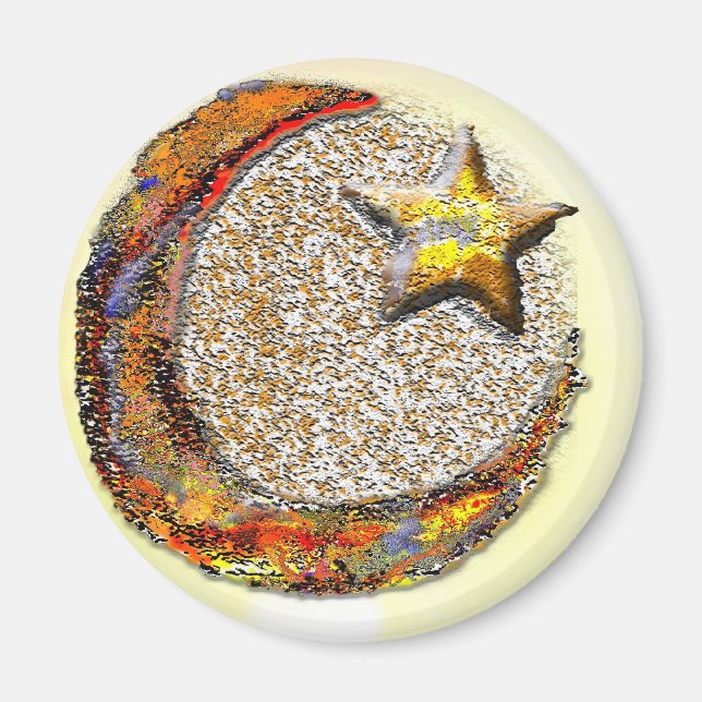 Imán Estrella lunar -Islam (Frente)