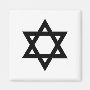 Imán Estrella negra de David