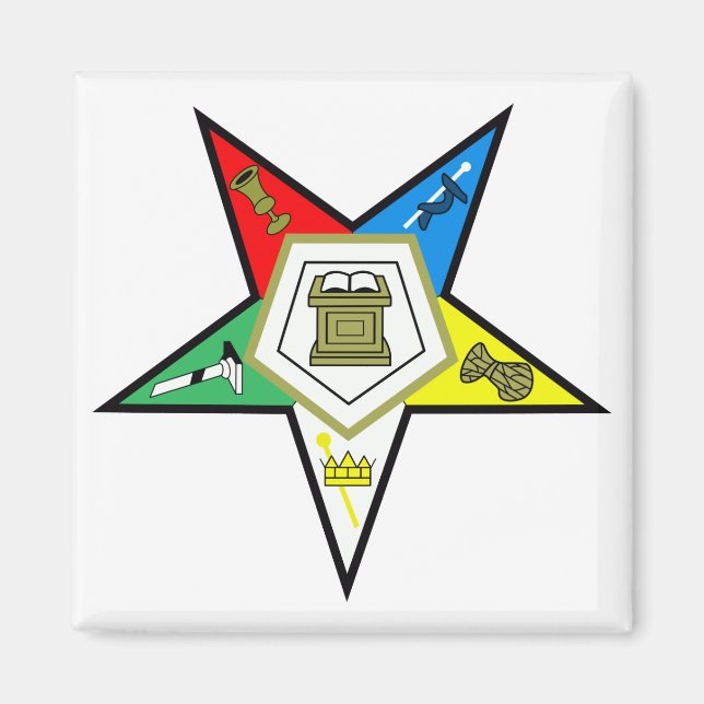 Imán Estrella oriental (Frente)