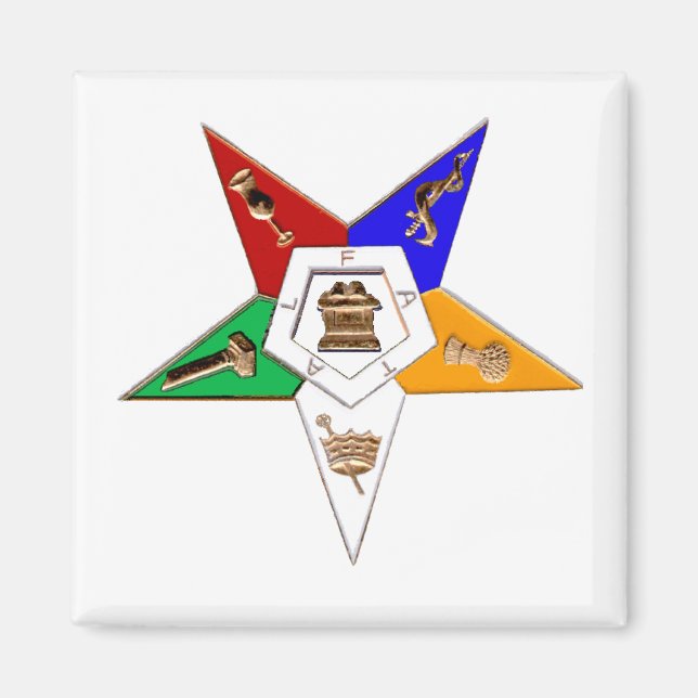 Imán Estrella oriental (Frente)