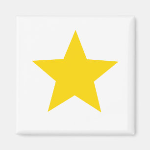 Imán Estrella oro amarillo