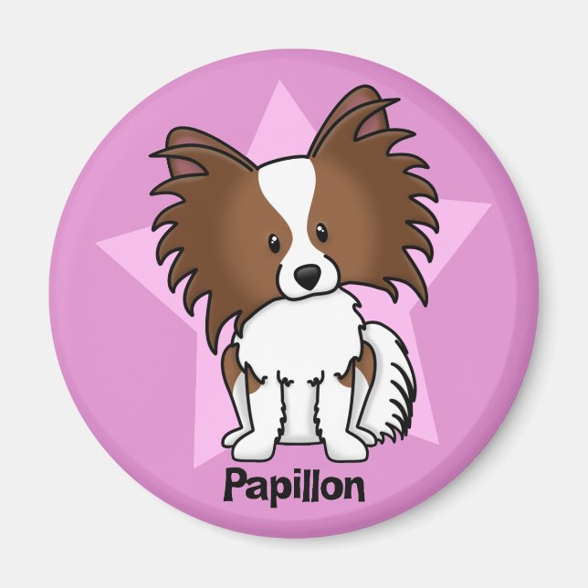 Imán Estrella Papillon Kawaii (Frente)