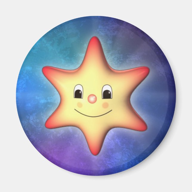 Imán Estrella pequeña (Frente)