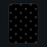 Imán Estrella plateada 3-D de David<br><div class="desc">Estrella plateada 3-D de David</div>