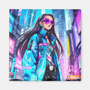 Imán Estrella pop futurista 0002