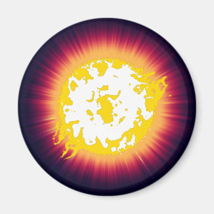 Imán Estrella quemadora