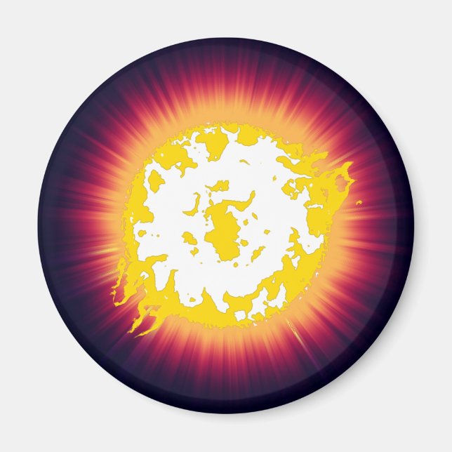 Imán Estrella quemadora (Frente)