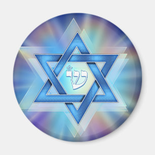 Imán Estrella radiante de David