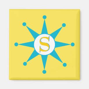 Imán Estrella retro