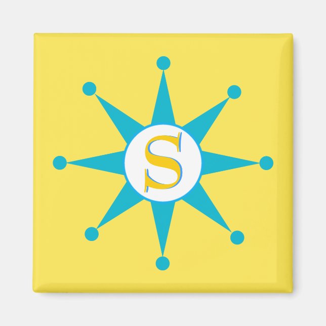 Imán Estrella retro (Frente)