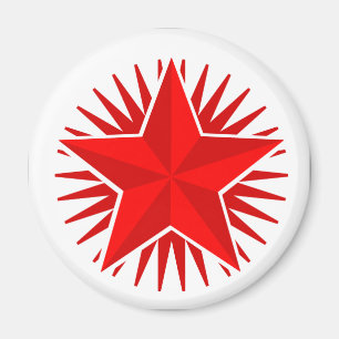 Imán Estrella roja