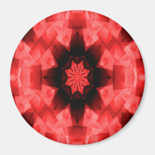 Imán Estrella roja de amapola...