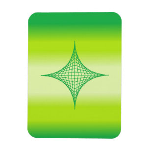 Imán Estrella verde
