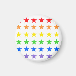Imán Estrellas arcoiris