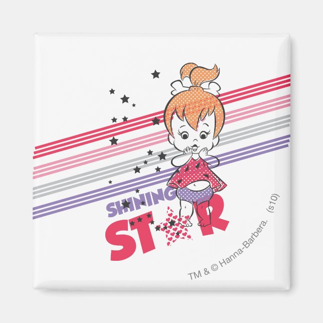 Imán Estrellas brillantes PEBBLES™ (Frente)