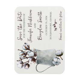 Imán Estrellas de algodón en una boda de jarra salva la