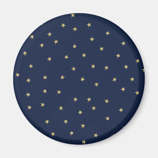 Imán Estrellas De Armada Y Oro (Frente)