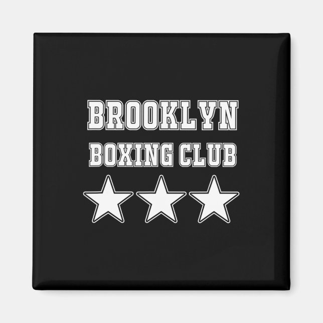 Imán Estrellas de Brooklyn Boxing Club (Frente)