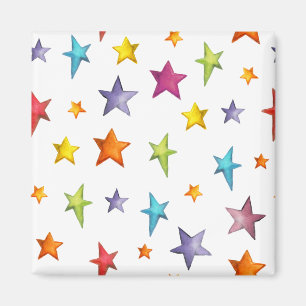 Imán Estrellas de color acuático