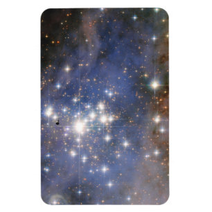 Imán Estrellas de diamantes en el espacio de burbujas d