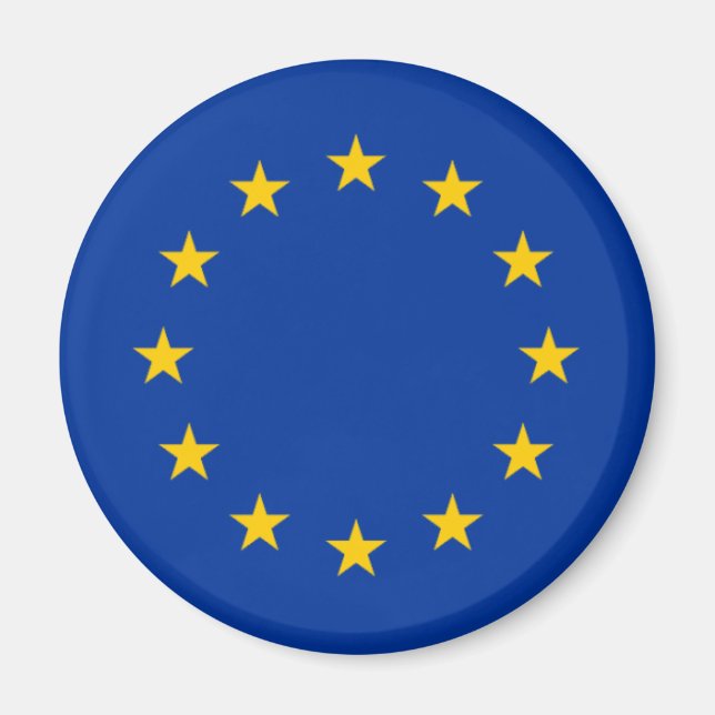 Imán Estrellas de la Unión Europea (Frente)