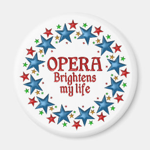 Imán Estrellas de ópera