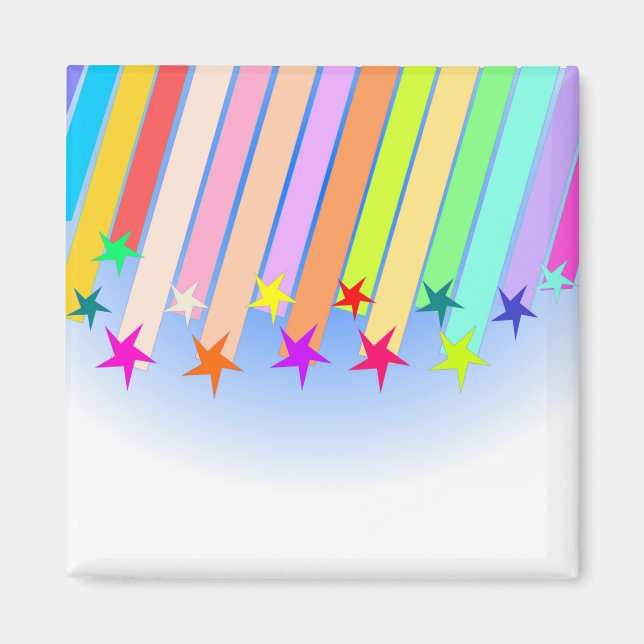 Imán estrellas de tiro (Frente)