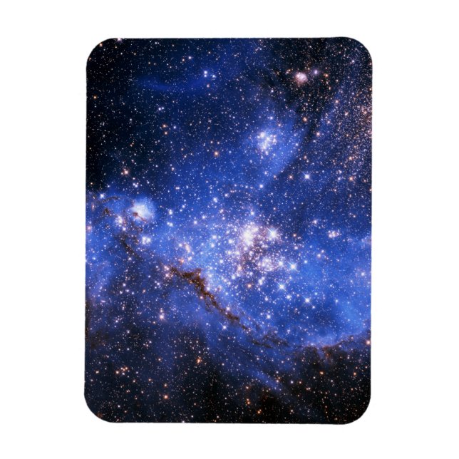 Imán Estrellas Embriónicas azules caídas (Vertical)