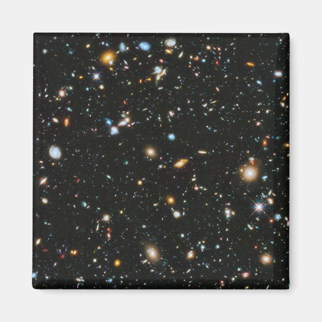 Imán Estrellas espaciales profundas y galaxias (Frente)