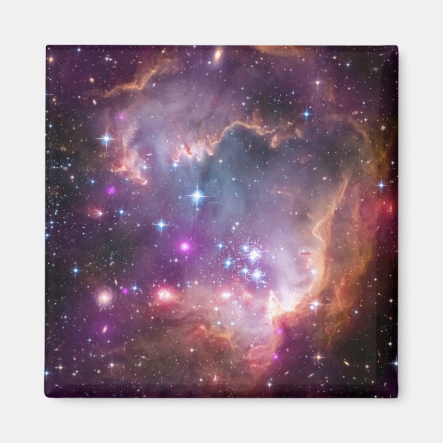 Imán Estrellas Jóvenes En La Pequeña Nube Magallánica. (Frente)