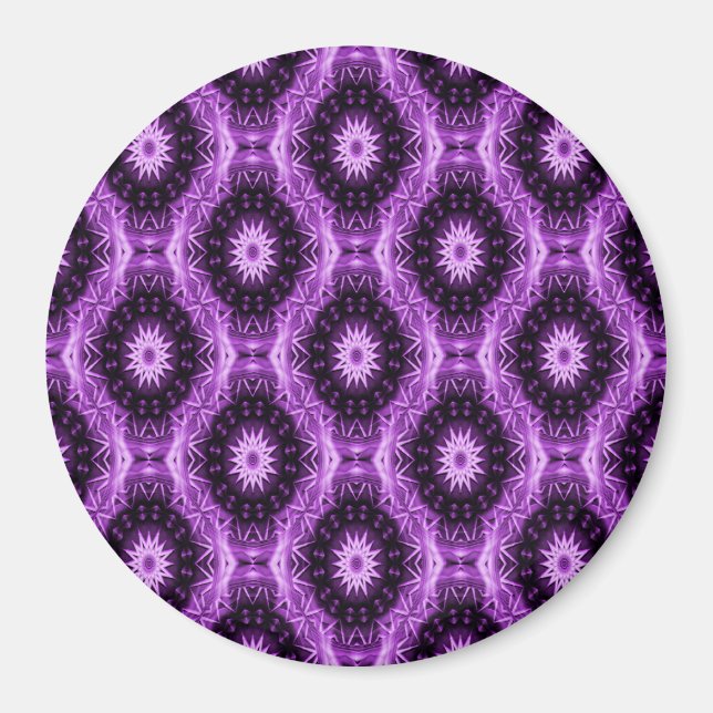 Imán Estrellas moradas..... (Frente)