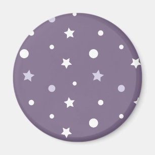 Imán Estrellas moradas