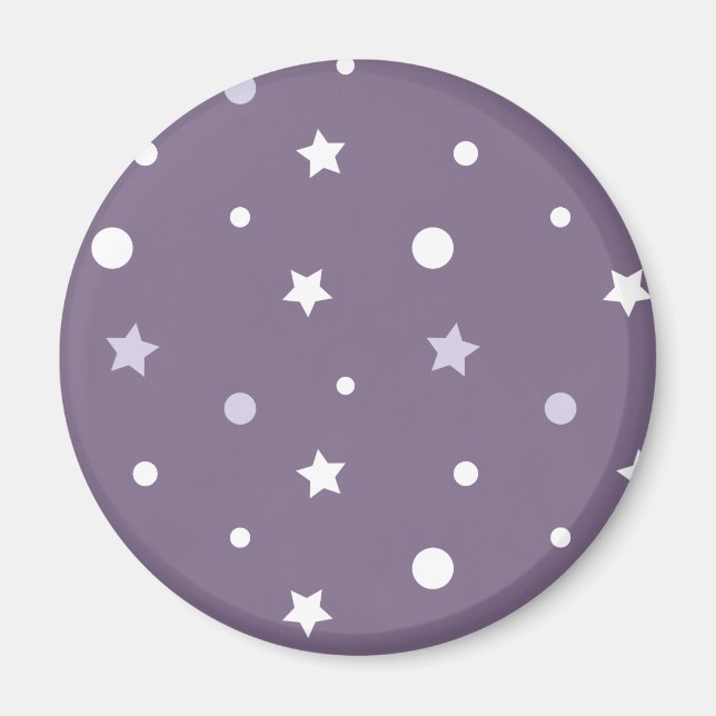 Imán Estrellas moradas (Frente)