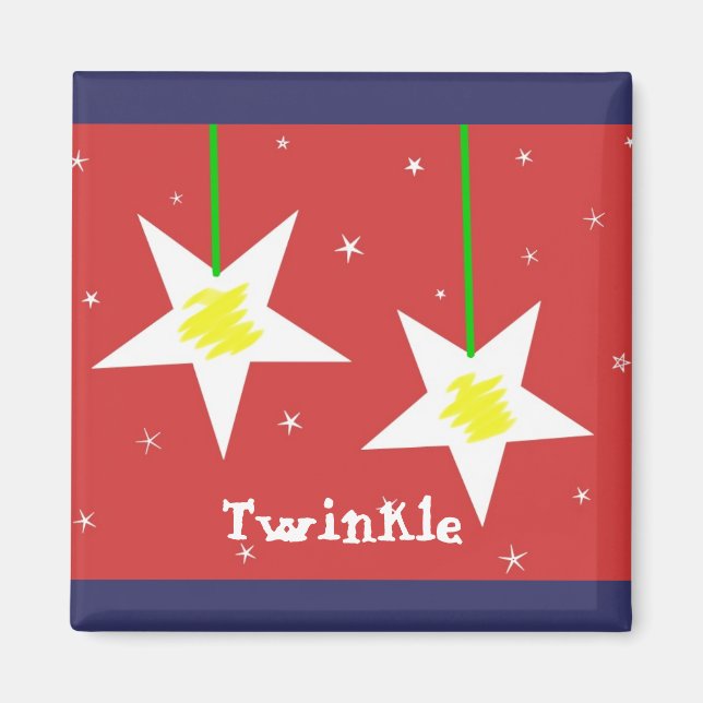 Imán Estrellas que brillan (Frente)