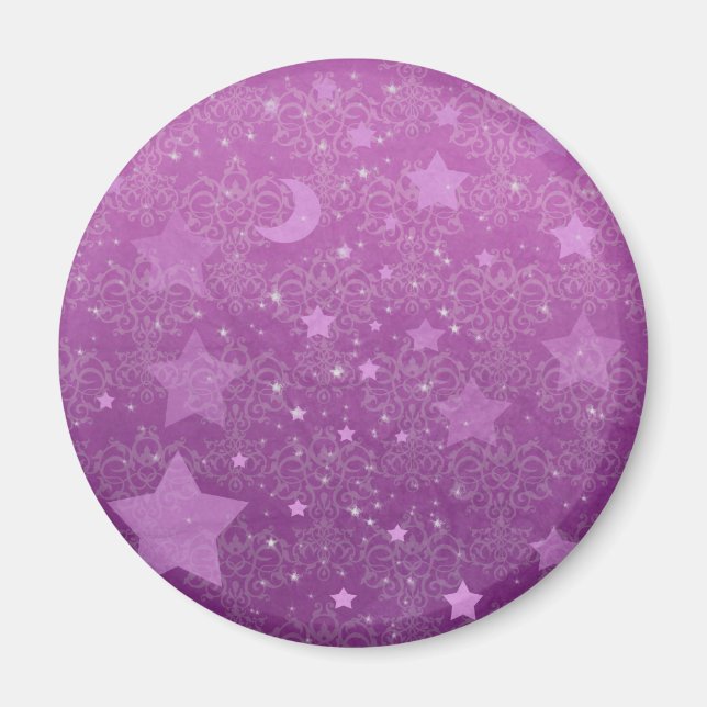 Imán Estrellas y lunas púrpuras (Frente)
