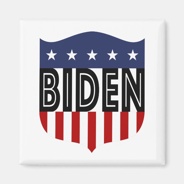 Imán Estrellas y rayas BIDEN (Frente)