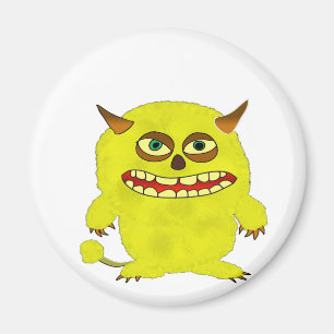 Imán estremecimiento de halloween troll monstruo