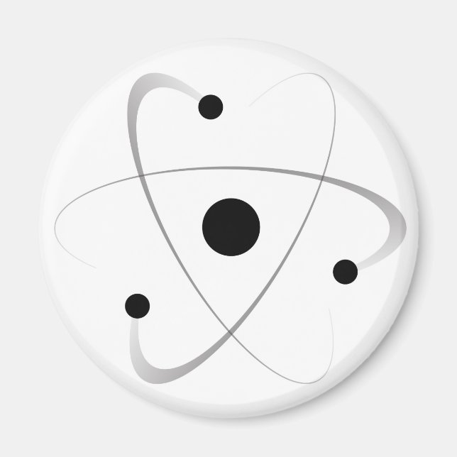 Imán Estructura de masa atómica (Frente)