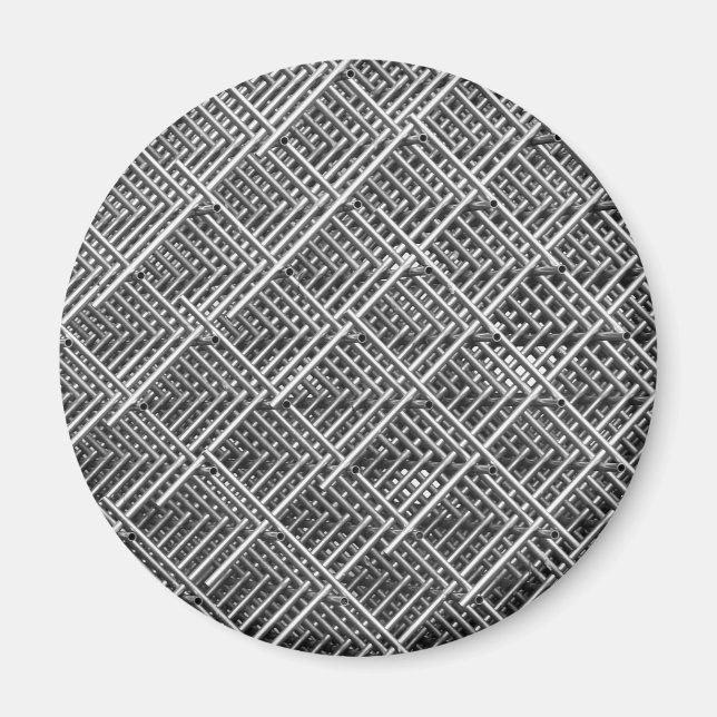 Imán Estructura Metalizado compleja (Frente)