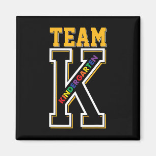 Imán Estudiante de guardería K vuelve a la escuela prim