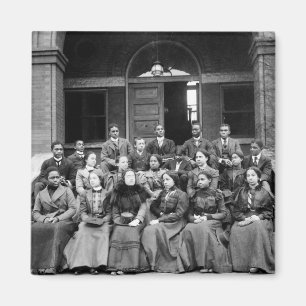 Imán Estudiantes universitarios de Fisk: 1899