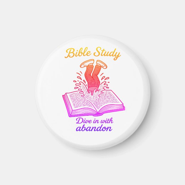 Imán Estudio de la Biblia (Frente)