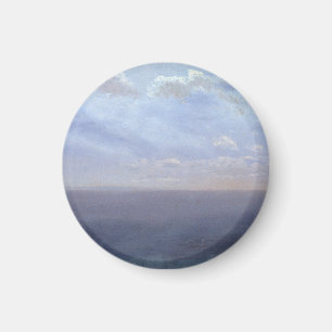 Imán Estudio de nubes con mar y cielo – Albert Bierstad