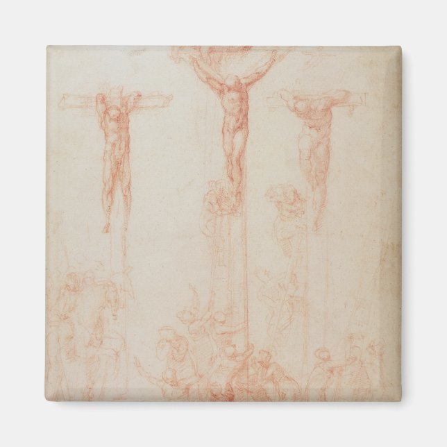 Imán Estudio de tres cruces (Frente)