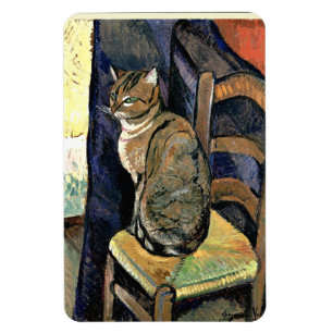 Imán Estudio de un gato, pintura de arte fino